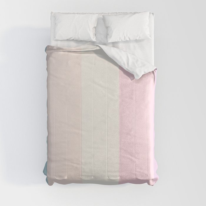  Pastel Pale Elegant Natural Color Palette Comforter