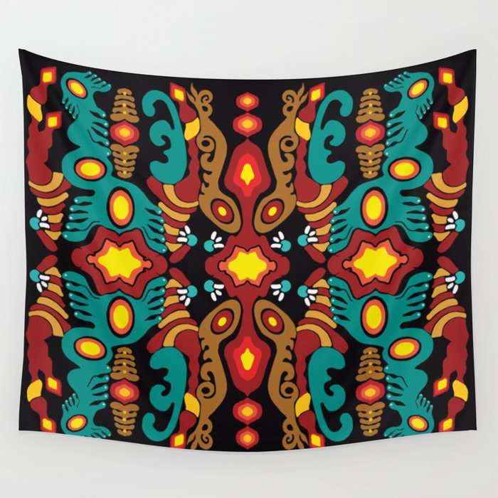 Vibrant Bliss Wall Tapestry