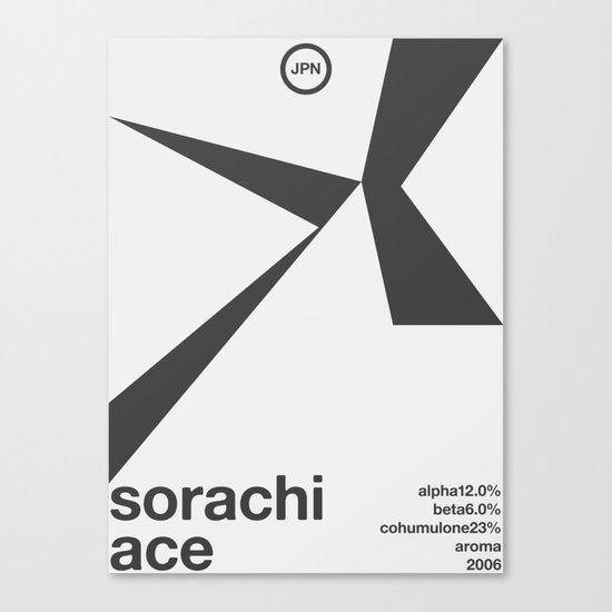 sorachi ace single hop Canvas Print