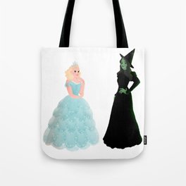 Elphaba and Glinda Tote Bag