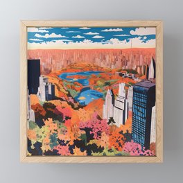 Central Park Reimagined Framed Mini Art Print