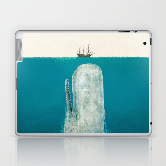 The Whale - option Laptop & iPad Skin