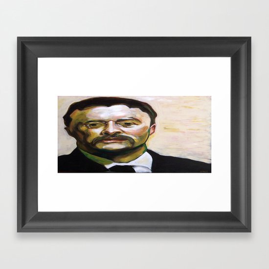 President Theodore Roosevelt Framed Art Print