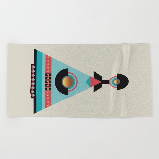 Cleopatra Beach Towel