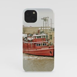 Red Boat iPhone Case