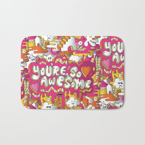 You're so awesome Bath Mat