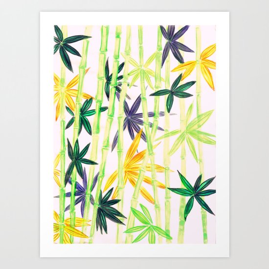 Bamboo Art Print