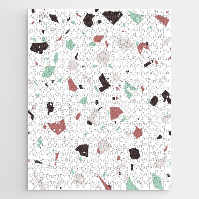 Terrazzo Abstract Effect 02 Jigsaw Puzzle