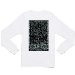 William Morris, tree of life, redesigned, revamped, colorful, vintage, Belle Époque, art nouveau design  Long Sleeve T-shirt