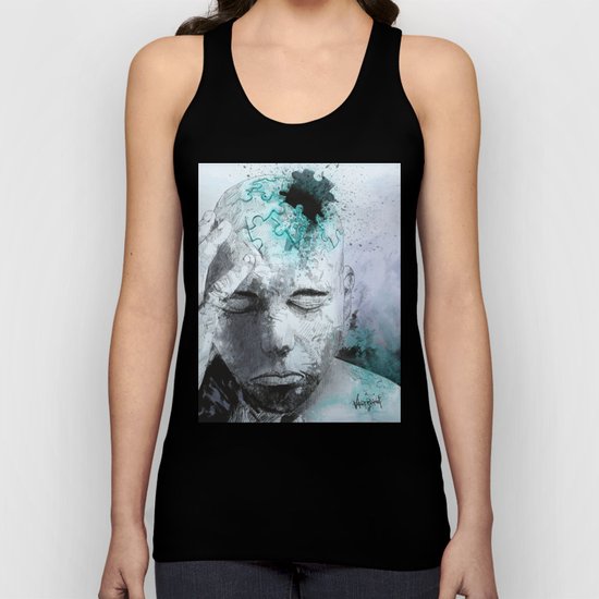Puzzled Unisex Tank Top
