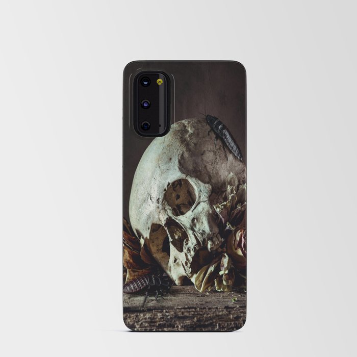 Bloom Skull Android Card Case