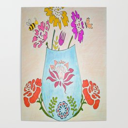 To Bee or To Butterfly Poster