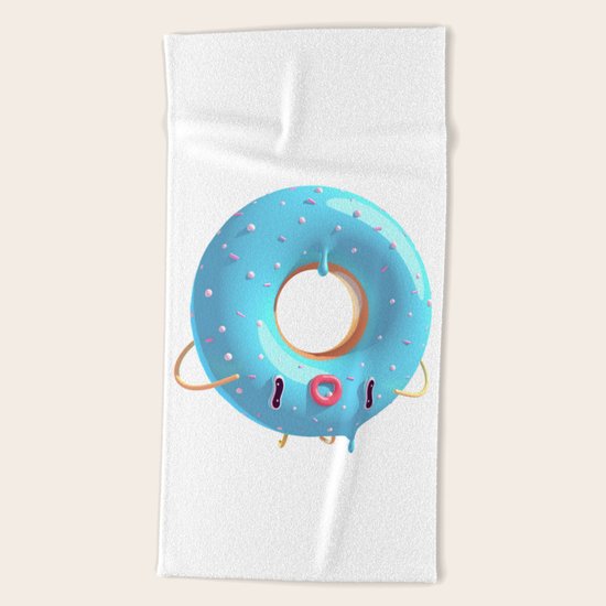 Donut Beach Towel