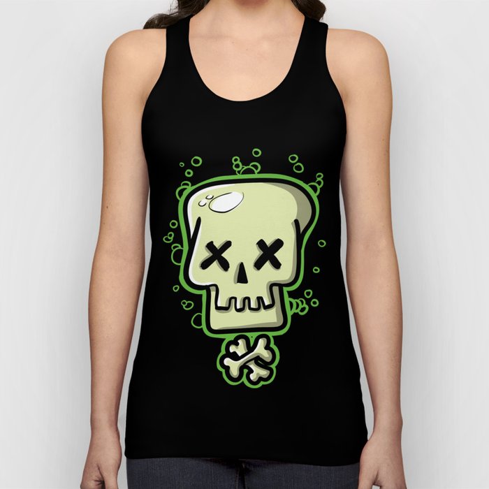 Skull and clearance crossbones tank top