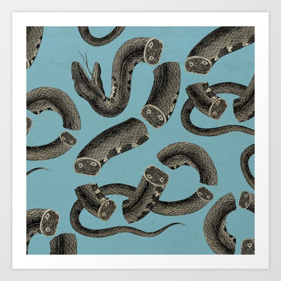 Snake II Art Print