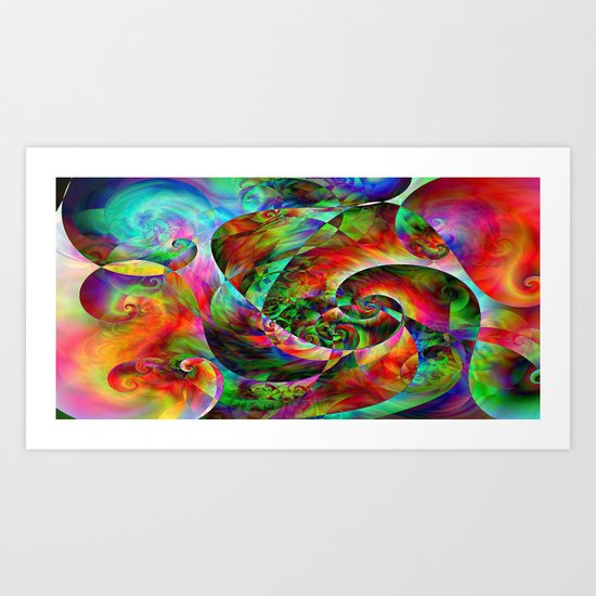 Forever Blind Art Print