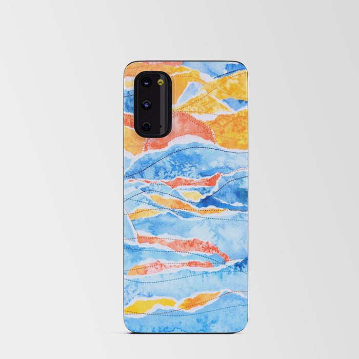 ocean sunset Android Card Case