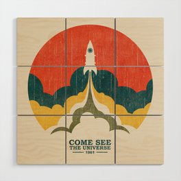 Come See The Universe Wood Wall Art