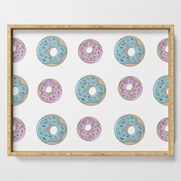 Donut pattern Serving Tray