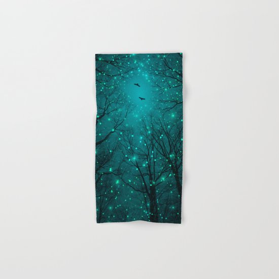 One by One, the Infinite Stars Blossomed Hand & Bath Towel