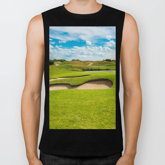 golf course Biker Tank