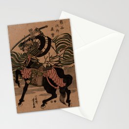 Kumagai Jiro Naozane (Utagawa Yoshikazu) Stationery Card