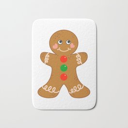 Gingerbread Man Bath Mats For Any Bathroom Decor Style Society6