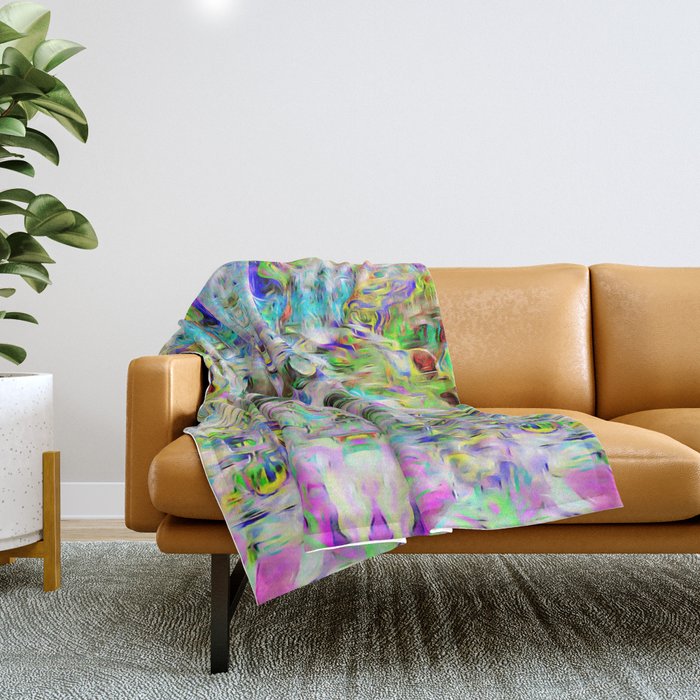 Adam and Eve Throw Blanket