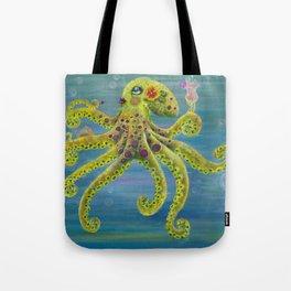 Gloria Glamourpus Octopus Tote Bag