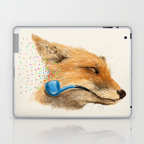 Fox V Laptop & iPad Skin