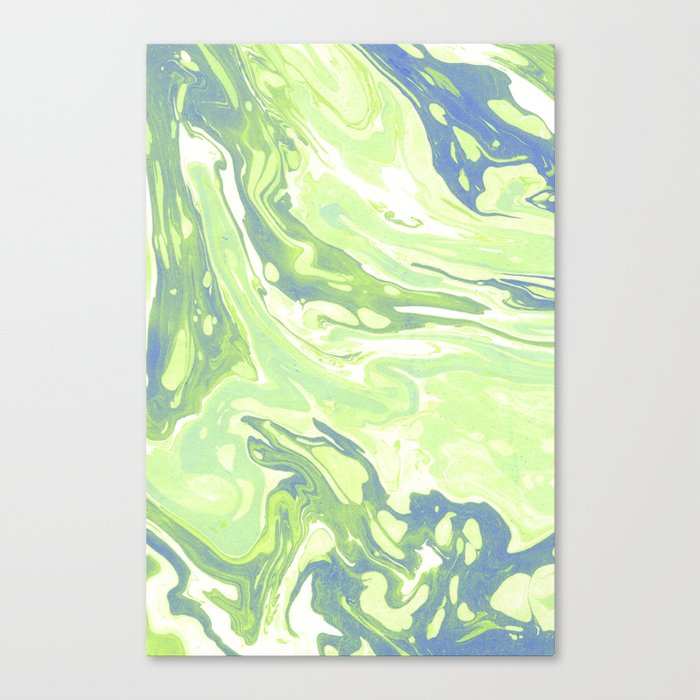 Marble Effect Canvas Print By Lescapricesdefilles Society6