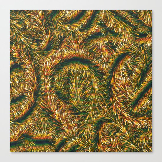 Tropical Fur Vacation Canvas Print