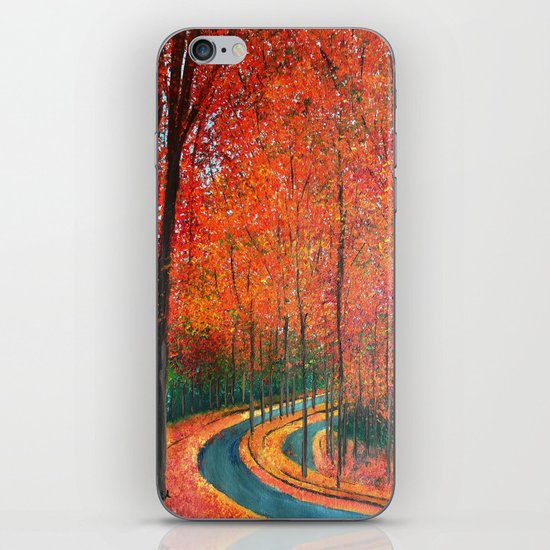 Beautiful colors of Autumn iPhone & iPod Skin