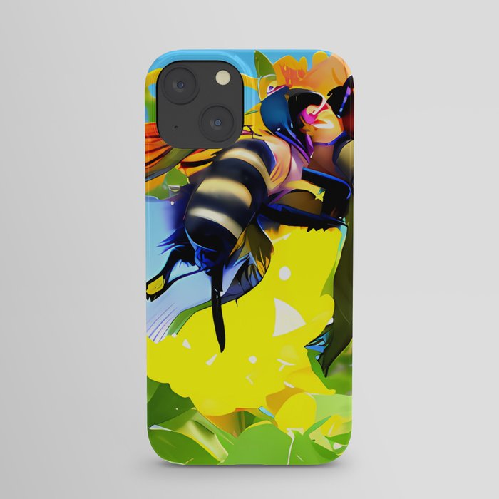 Abstract AI generative ART - Pollinate 4 iPhone Case