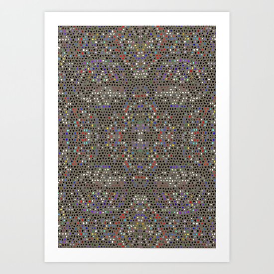 Stained Glass 3 Art Print