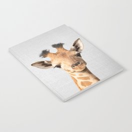 Baby Giraffe - Colorful Notebook