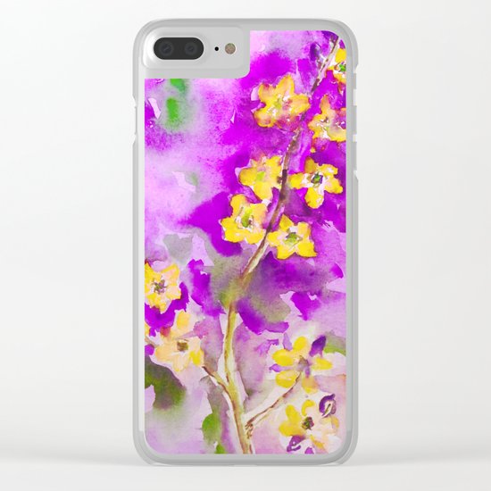 Sunshine On A Branch Clear iPhone Case