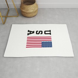 American Flag USA Patriotic Rug