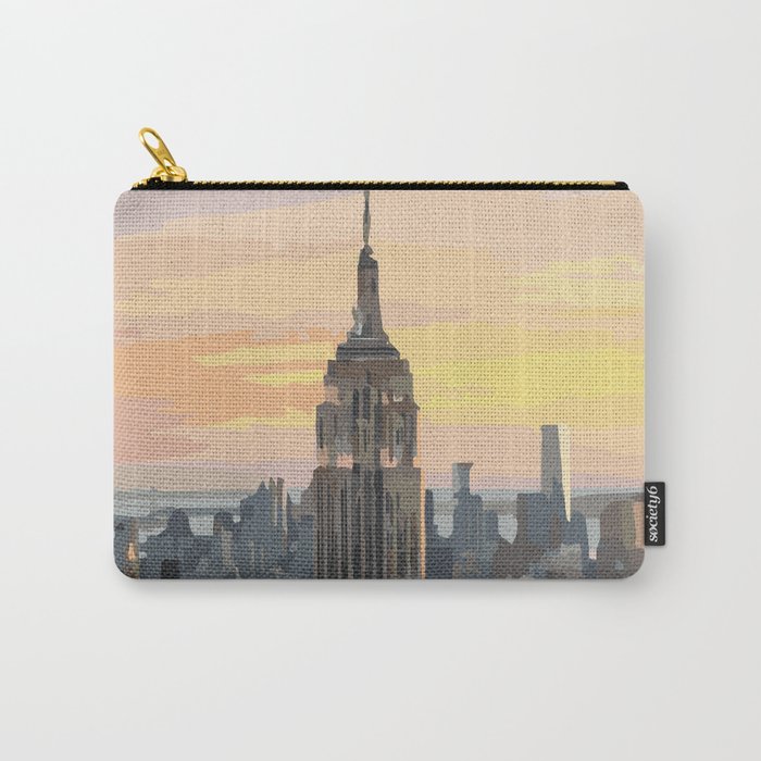 Travel to New York Carry-All Pouch