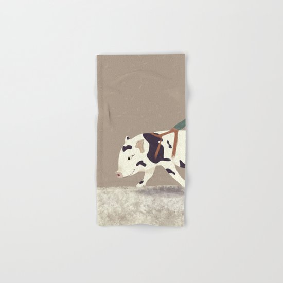 Baby Pig Original Design Hand & Bath Towel