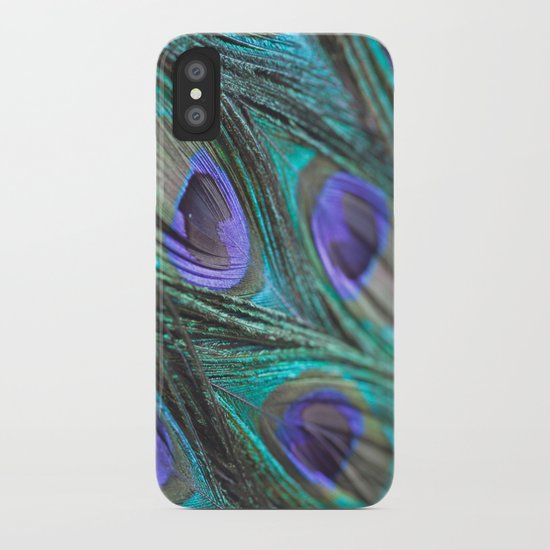 Peacock Fashion iPhone Case