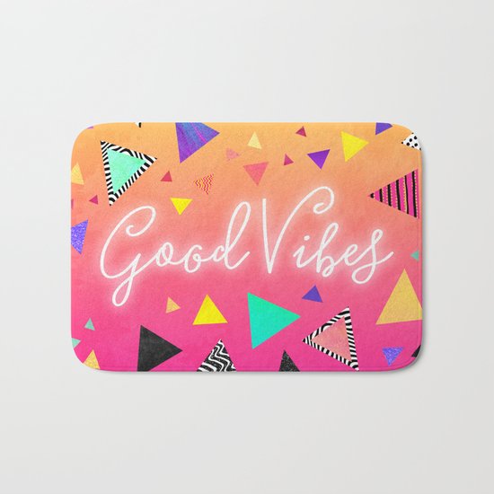 Good Vibes Bath Mat