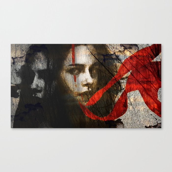 it's all in my head Canvas Print