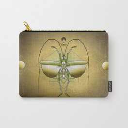 Geometric grasshopper Carry-All Pouch