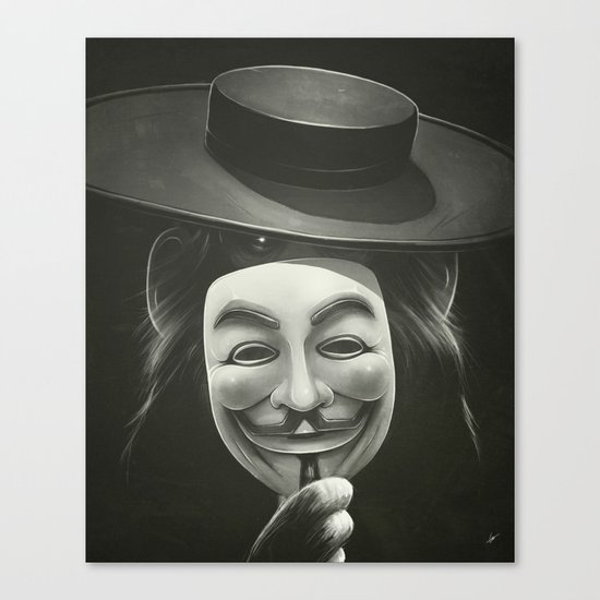 Anonymous II Canvas Print