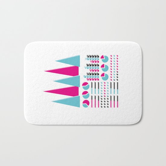 Infographic Selection Bath Mat