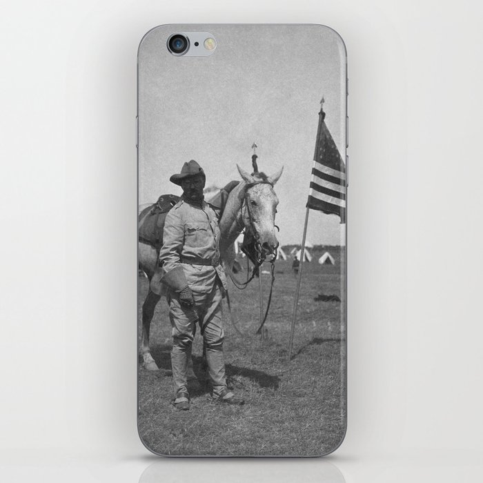 Colonel Theodore Roosevelt - Montauk Point New York - 1898 iPhone Skin