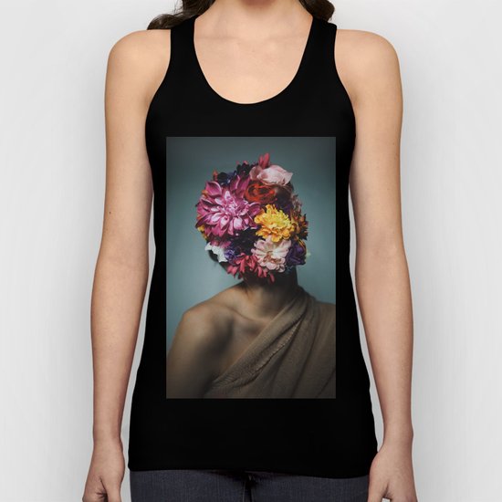 Blooming. Unisex Tank Top