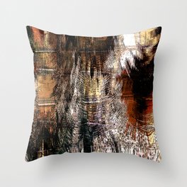 Feathered Expressions Throw Pillow