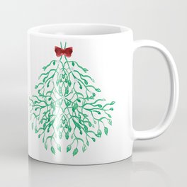 Mistletoe Holiday Love Coffee Mug